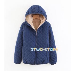 中綿ジャケット キルティングコート レディース...の詳細画像1