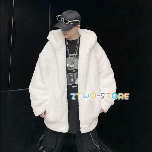 ジャケット コート ビッグシルエット パーカー フード ジャンパー アウター シェア服 メンズ レデ...