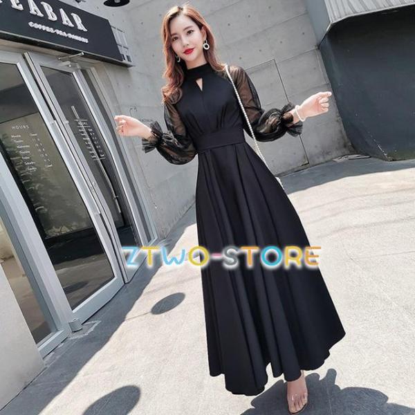 パーティードレス ロング パーティードレス 大きいサイズ 3L 小さいサイズ 結婚式 ワンピース 結...