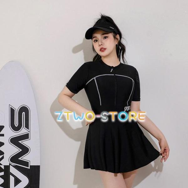 水着 レディース フィットネス水着 体型カバー フィットネス水着  大きいサイズ 水着 5L 6L ...