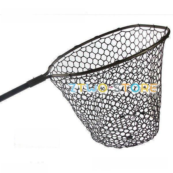 大型ラバーランディングネット 全長170CM ネット深さ約50CM ビッグサイズ 丈夫 ボート 網 ...