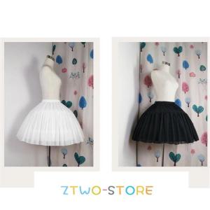 2段 パニエ lolita ロリータ用 白 ホ...の詳細画像1