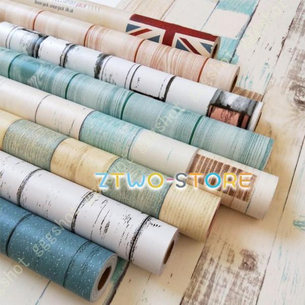 壁紙 シール おしゃれ 45cm*10m 厚手 リアル DIY 貼ってはがせる カッティングシート ...