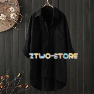 ロングシャツ ラッシュパーカー シャツ UVカ...の詳細画像3