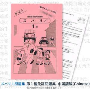 第一種免許問題集　翻訳中国語版｜zubarimondai