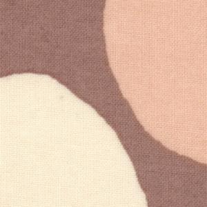 【202102J】パッチワーク生地/ファブリック/プリント/ピンク系/サークル柄/30ｃｍ〜10ｃｍ単位の切り売り（数量1＝10cm ：注文は数量3〜）