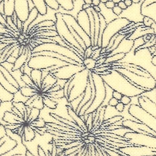 【202409H】パッチワークキルト生地・布・プリント/Wildflowers/スケアプリント/クリ...