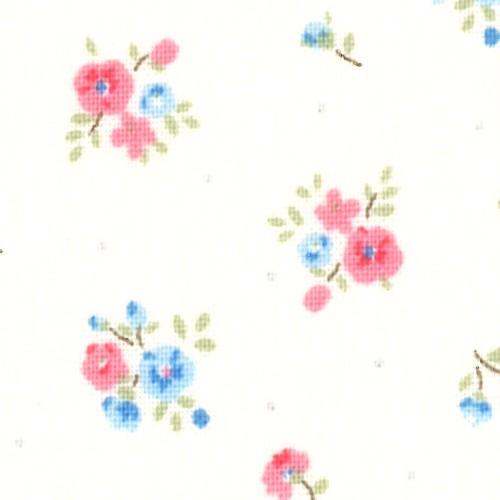 【202505H】パッチワークキルト生地・布・プリント/Flower/CosmoTextile/スケ...