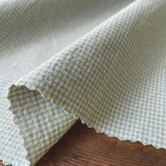 【20260102】パッチワーク生地/ファブリック/先染/ブルー/チェック/30ｃｍ〜10ｃｍ単位の...