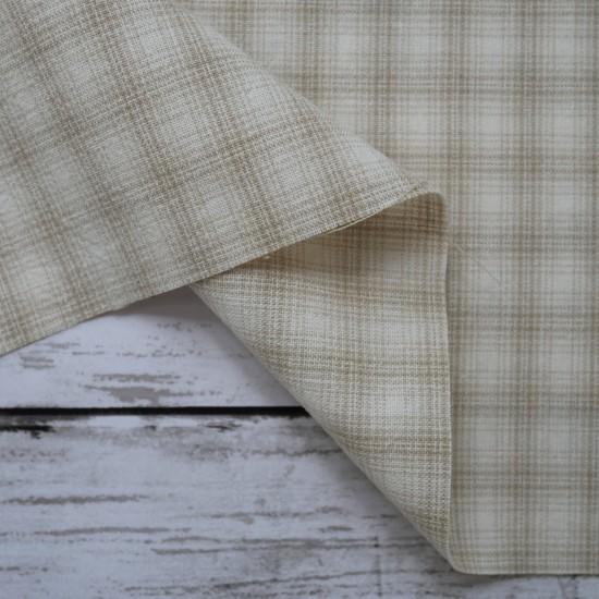 【20240107】パッチワーク生地/ファブリック/先染め/チェック/30ｃｍ〜10ｃｍ単位の切り売...