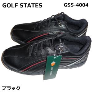 GOLF STATES ゴルフステーツ ゴルフシューズ GSS-4004 ブラック｜zuihou-llc