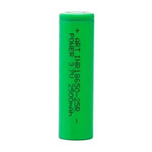 【ネコポス】 18650バッテリー 1本売り 充電池 2500mAh 電子タバコ 安全 500回以上充電可 緑｜zumi