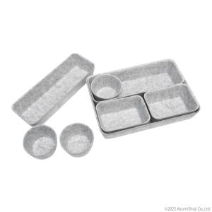 A-ITEM 引出仕切り フェルト 小物入れ ...の詳細画像1