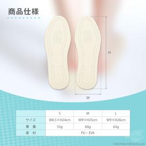 O脚矯正 インソール O脚 中敷き 衝撃吸収 ...の詳細画像3
