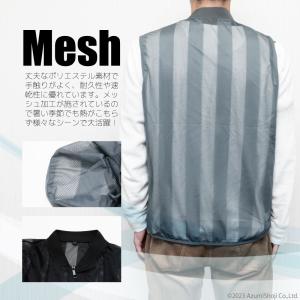 メッシュベスト メンズ サマーベスト タンクト...の詳細画像2