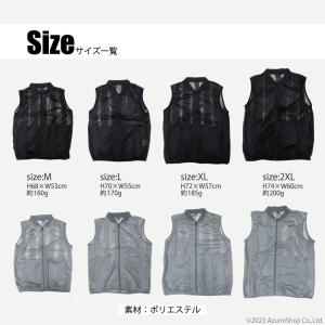 メッシュベスト メンズ サマーベスト タンクト...の詳細画像3