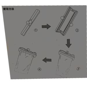がまぐちキッチンクリップセット 大小2個セット...の詳細画像4