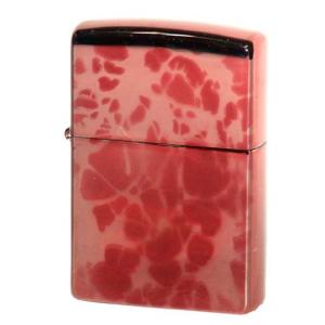【ZIPPO】マーブル模様　鮮やかな色合い　ピンク　ジッポライター　財布に優しい低価格｜zumi