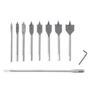 ウッドドリルビット 10Pセット 木工用 フラットタイプ