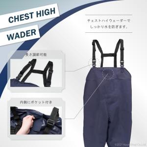 ウェーダー チェストハイウェーダー 胴長 釣り...の詳細画像2