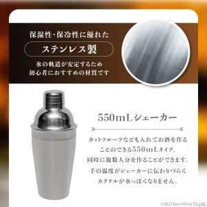 カクテルシェイカー 18点 セット バーテンダ...の詳細画像2