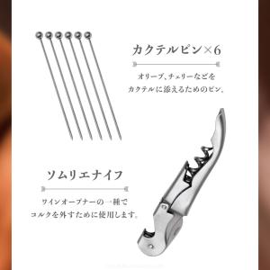 カクテルシェイカー 18点 セット バーテンダ...の詳細画像5