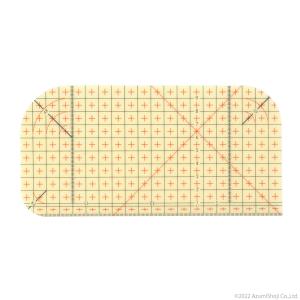 アイロン定規 10×20cm 裁縫 縫い代 ものさし 手芸 折り返し