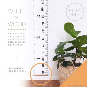 壁掛け身長計 子供部屋 身長計 記念 こども ...の詳細画像3