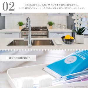 水切りトレー スリム グラス&マグ&コップスタ...の詳細画像2