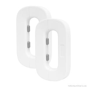 A-ITEM O型ドアロック 2個セット 冷蔵庫 チャイルドロック