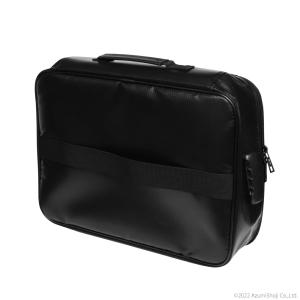 ロック付き 耐火性バッグ ブラック 防水 書類保管 金庫 耐火 現金収納 パスポート ファイル 整理 分類 保管 超大容量 3層式 A-ITEM エーアイテム