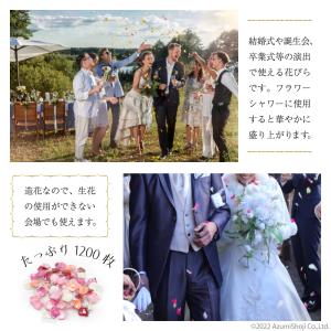 フラワーシャワー 1200枚 ミックス 花びら...の詳細画像1