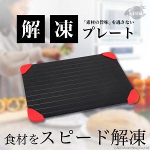解凍プレート 滑り止め付き 箱なし 急速解凍 冷凍食品
