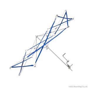 かせくり器 青 毛糸 編み物 ハンドメイド 便利 糸巻き機 折り畳み アクリル ウール 手芸 毛糸玉 グッズ かせくり かぎ針編み 棒針編み レース編み