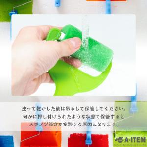 スポンジローラー 8本セット 絵画 版画 水彩...の詳細画像2