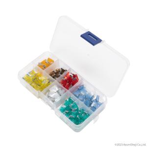 低背ヒューズ 7種 120個セット 車用ヒューズ 車 ヒューズ交換