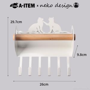 キッチンペーパーホルダー 浮かせる収納 ペーパ...の詳細画像3