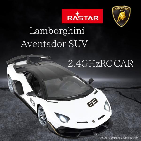 1/14 スケール 公式ライセンス ラジコン Aventador SVJ Performance ホ...
