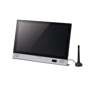 グリーンハウス 14型ワイド ポータブルブルーレイプレーヤー 地デジ ワンセグ HDMI端子搭載 GH-PBD14AT-BK DVDプレーヤー