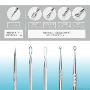 角栓取り 5本セット ニキビ 角栓 取り とり...の詳細画像2