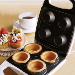 ケーキカップメーカー カップケーキメーカー ホットプレート クッキング お菓子作り 収納しやすいコンパクト型 KK-00311