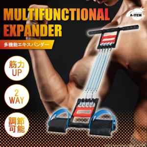 多機能エキスパンダー 自宅 本格 トレーニング チェストエキスパンダー