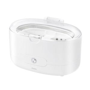 ドリテック 超音波洗浄器「ソニクリア」 UC-500WT ホワイト 洗浄カゴ付 眼鏡 めがね 入れ歯 腕時計 アクセサリー 貴金属 洗浄 コンパクト 家電 超音波 清潔