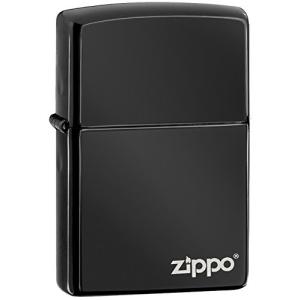 ZIPPO ジッポライター ジッポー #24756ZL NO200 US MODEL ロゴ付き エボニー 【代引き不可】｜zumi