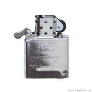 ZIPPO インサイドユニット レギュラーサイズ シルバー インナー ライター 中身 予備 交換用 オイルライター 交換 ジッポ インナー｜zumi