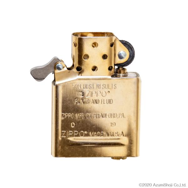 ZIPPO インサイドユニットゴールド レギュラーサイズ インナー ライター 中身 予備 交換用 金