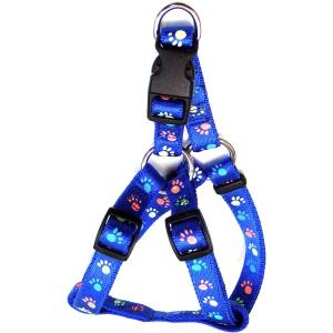 岡野製作所 蓄光フットハーネス【＃２０】ブルー【中型犬用】