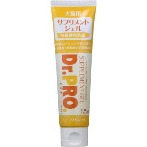 ニチドウ Dr.PRO. サプリメントジェル 125g 犬猫用