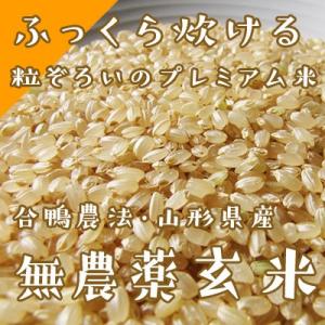 【R5年】無農薬玄米5kg（合鴨農法・山形産）（東北〜関東まで送料無料）｜tuchinokoe