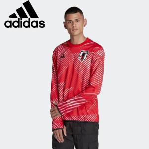 アディダス adidas メンズ サッカー日本代表 2022 プレウォームトップ HD8930の商品画像